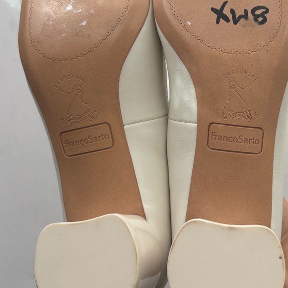 Franco Sarto Women's‎ Classic Square Toe Pump Sz 8M - Picture 7 of 8